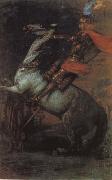 Hans von Maress St George oil painting artist